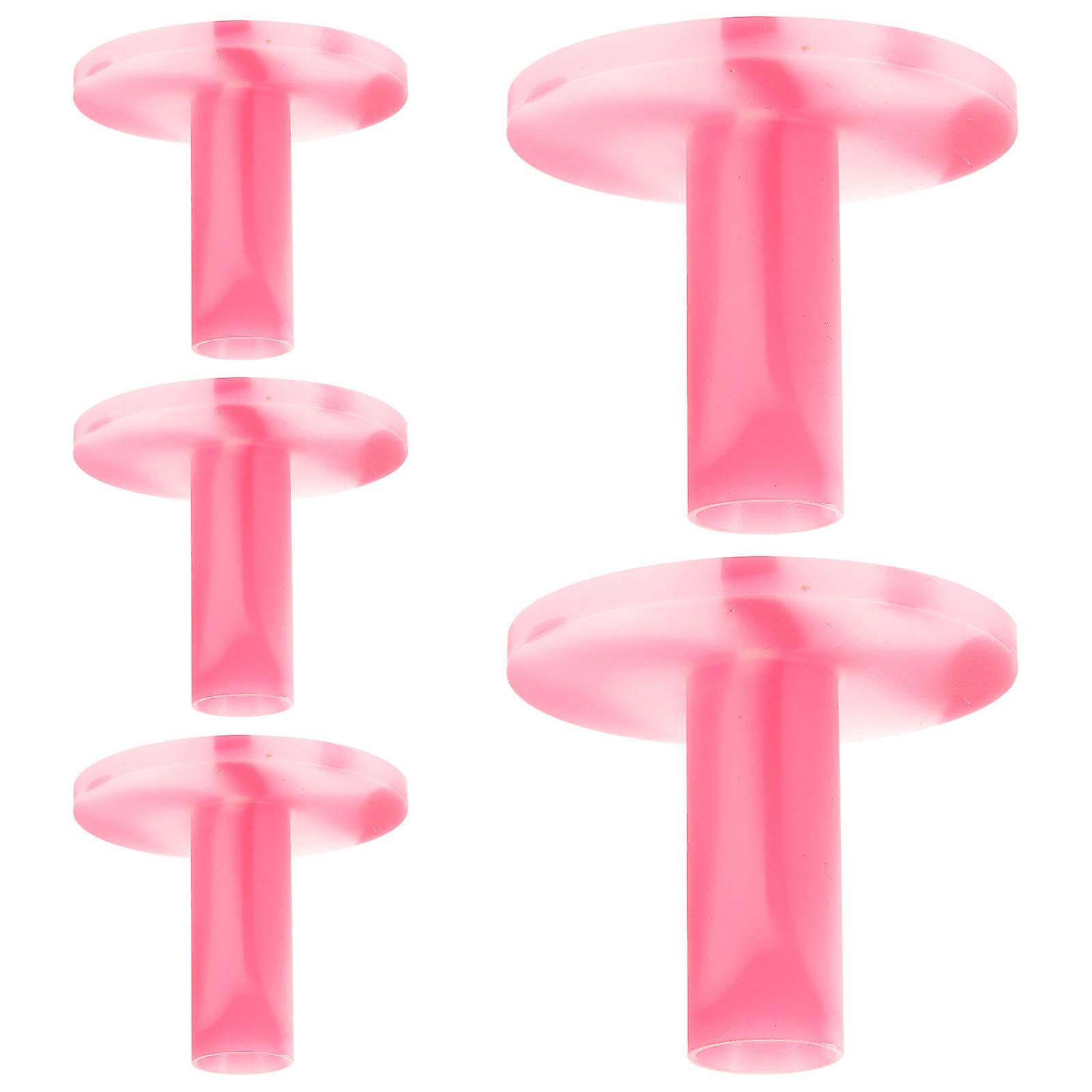 Rubber Golf Tees for Golf Ball Holders with 5Pcs Flexible Stands