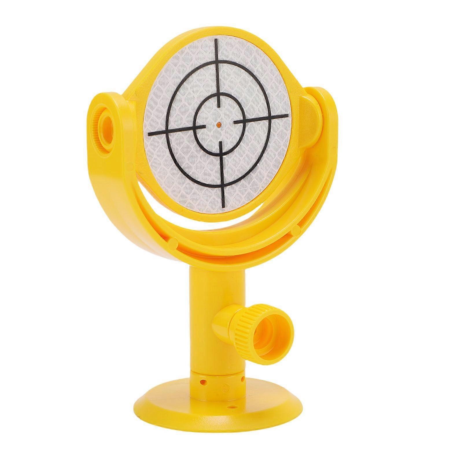 Total Station Reflection Target 60mm Diameter ABS Reflective Sheet with Black Crosshair for Surveying Applications