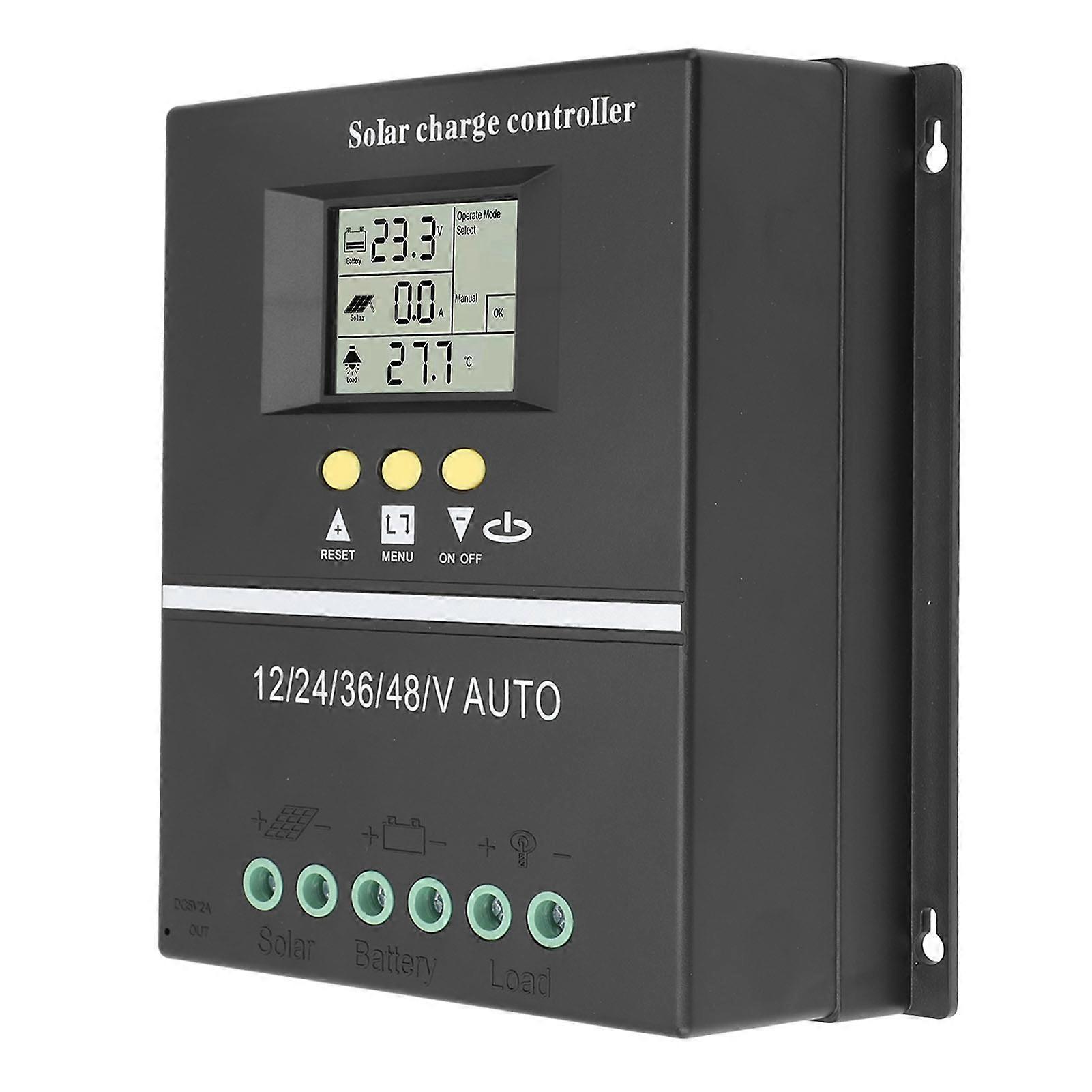 MPPT Solar Charge Controller 12V-48V 60A 100V Efficient Regulator