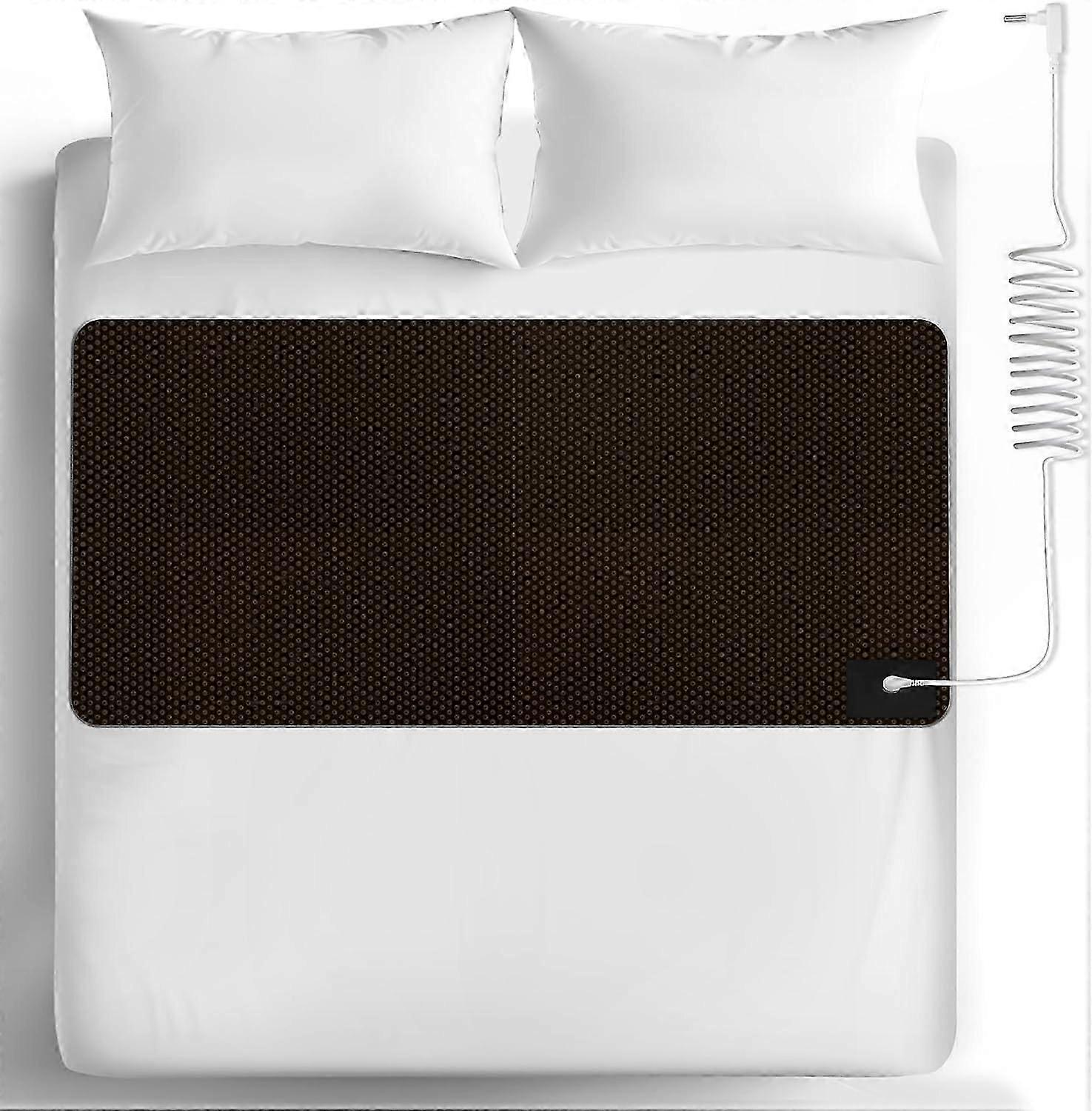 Earthing Pad for Sleep, Non-Slip PU Leather Mattress with Grounding Connection