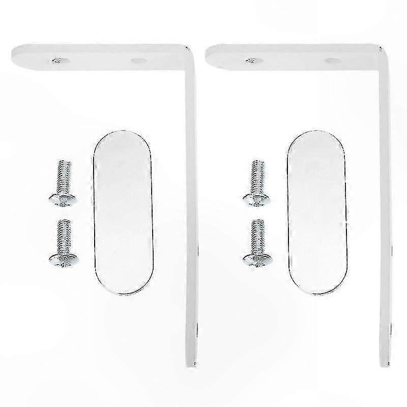 2-Pack Corner Brackets for Mounting and Support