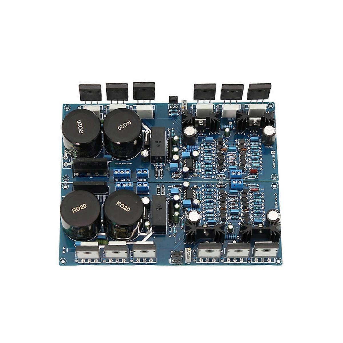 A60 Current Feedback High Power HIFI Post-Stage Adjustable Class A Power Amplifier Board 200W 8 300W 4