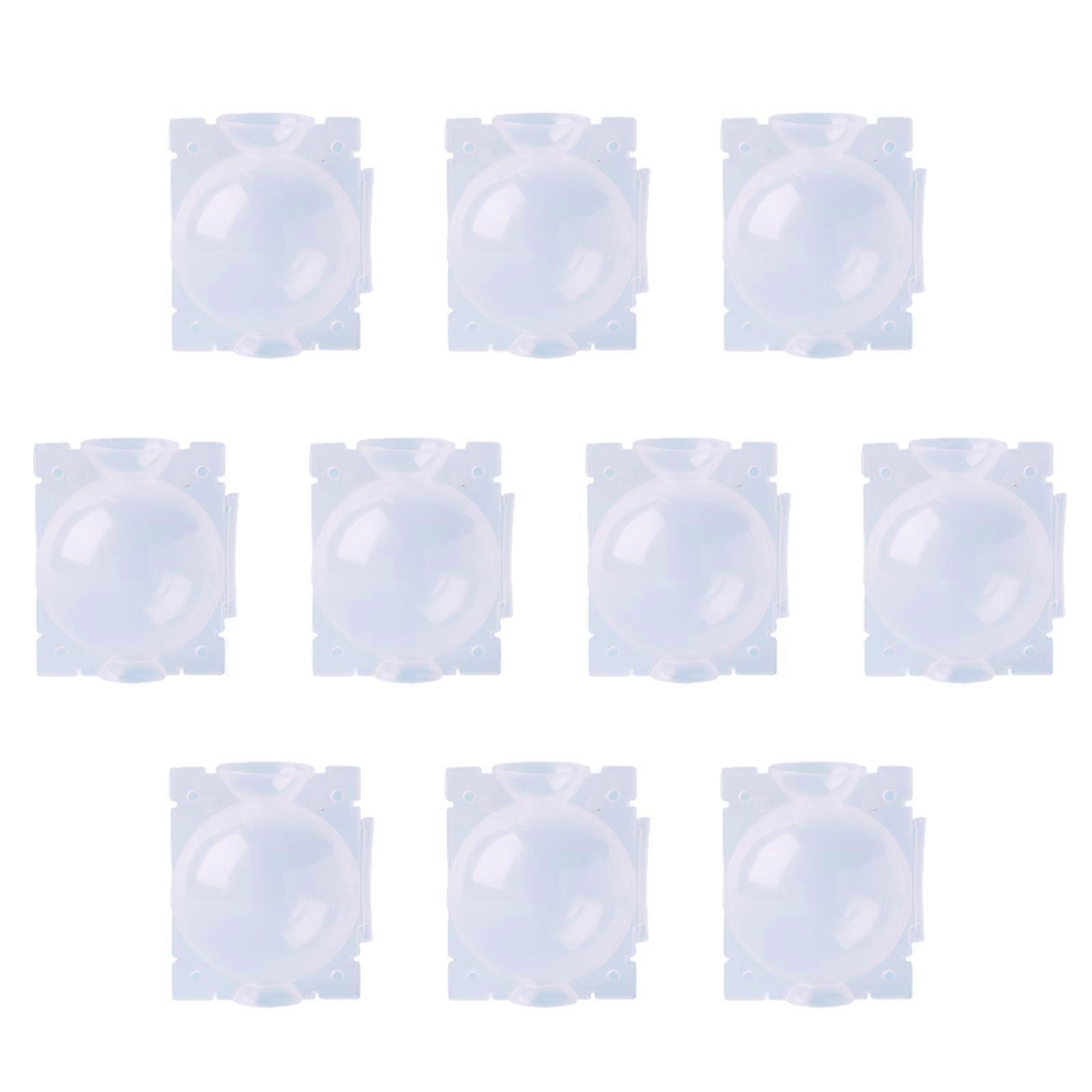 10PCS Transparent Plastic 5cm Rooting Propagator Ball for Plants