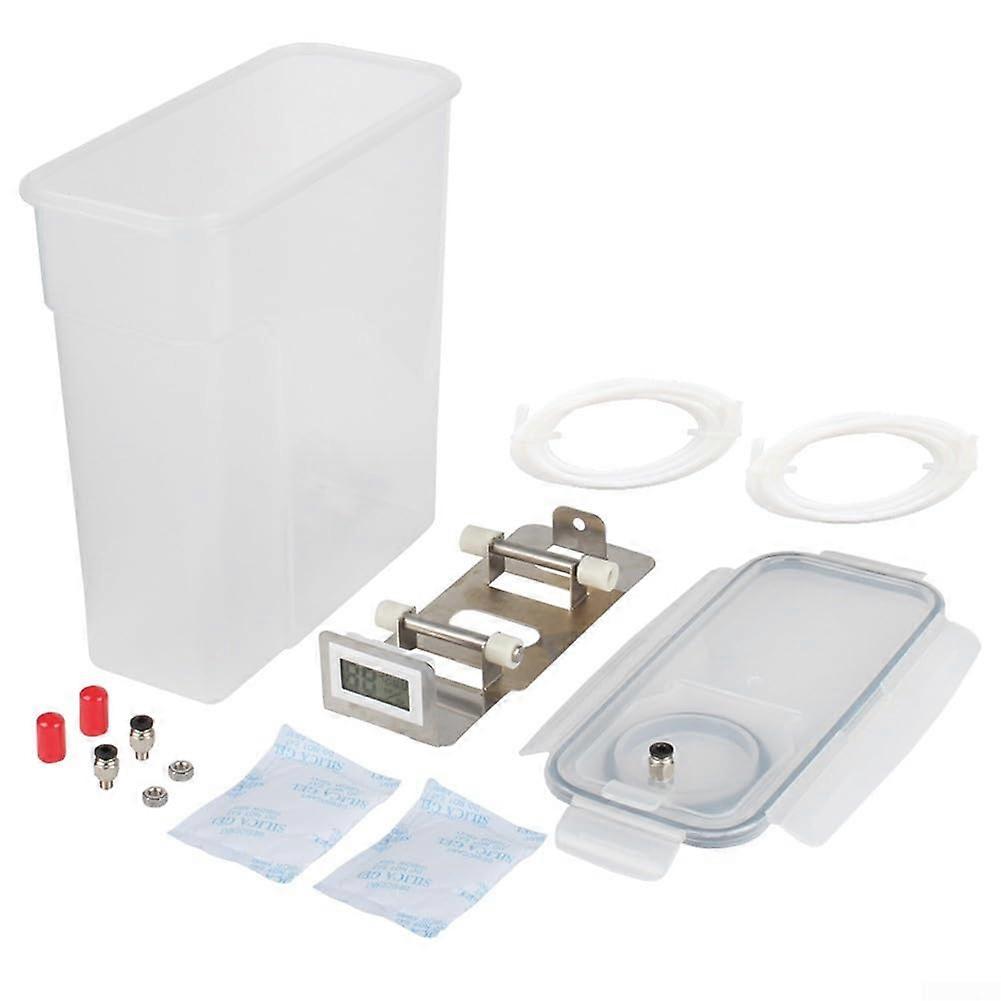 Printer Filament Storage Box, Electronic Display, Airtight Spool Container, 1.75mm Filament Compatible