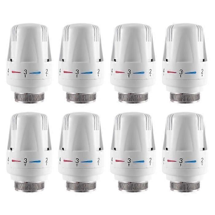8 Pcs Thermostatic Radiator Valve Replacement Head