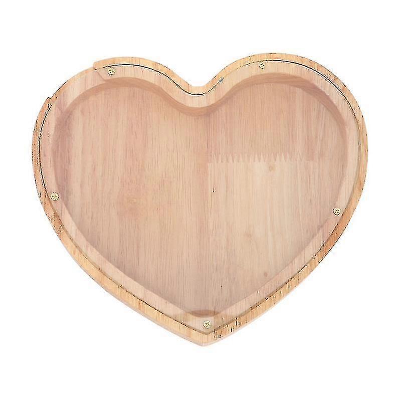 Ceramic Piggy Bank in Heart Design for Kids 1pc