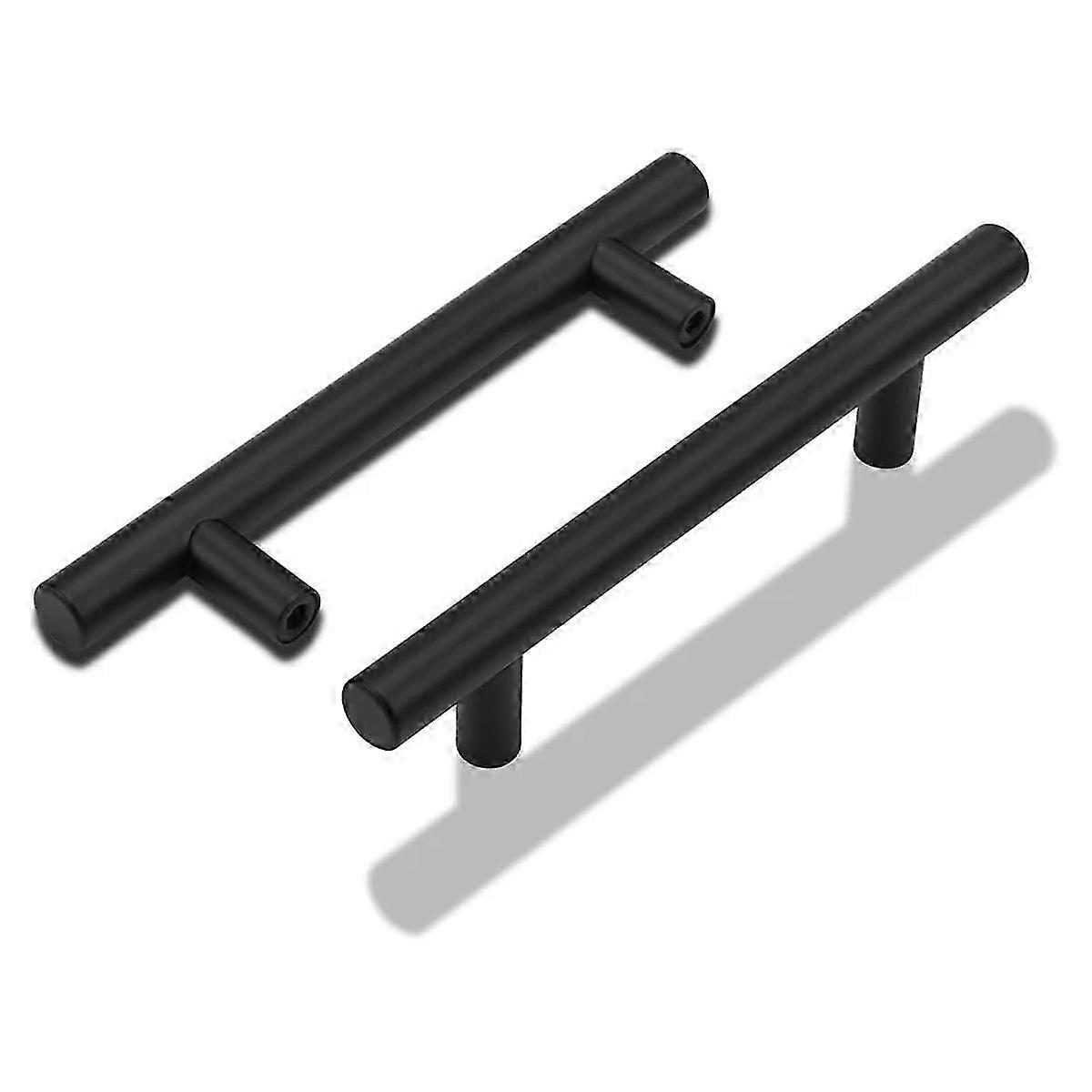 2025 4pcs Kitchen Cabinet Handles, Black, 200mm