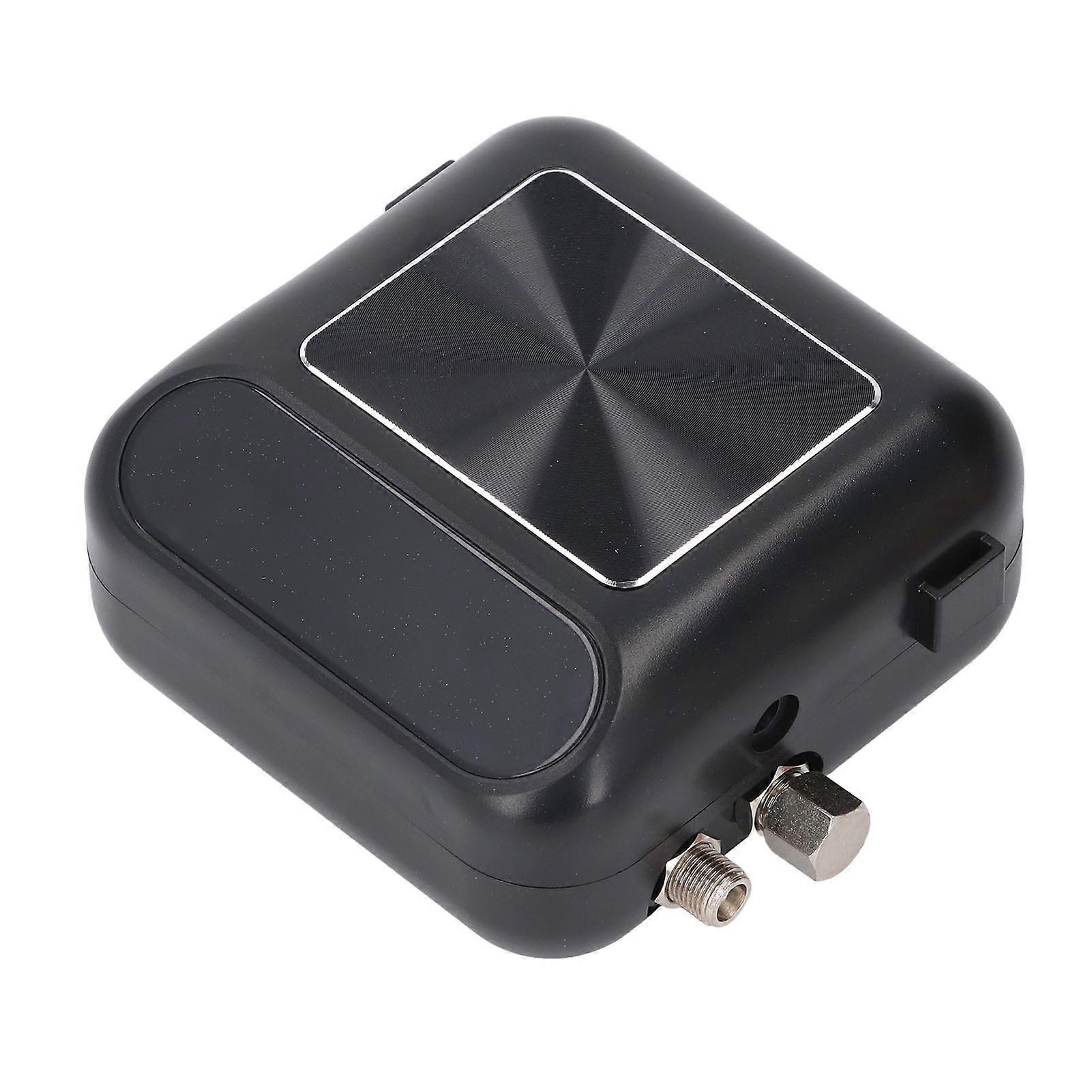 Mini Airbrush Compressor Kit 12L/min Single Action Air Brush Gun With 0.2mm Nozzle and 5ml Paint Cup US Plug 