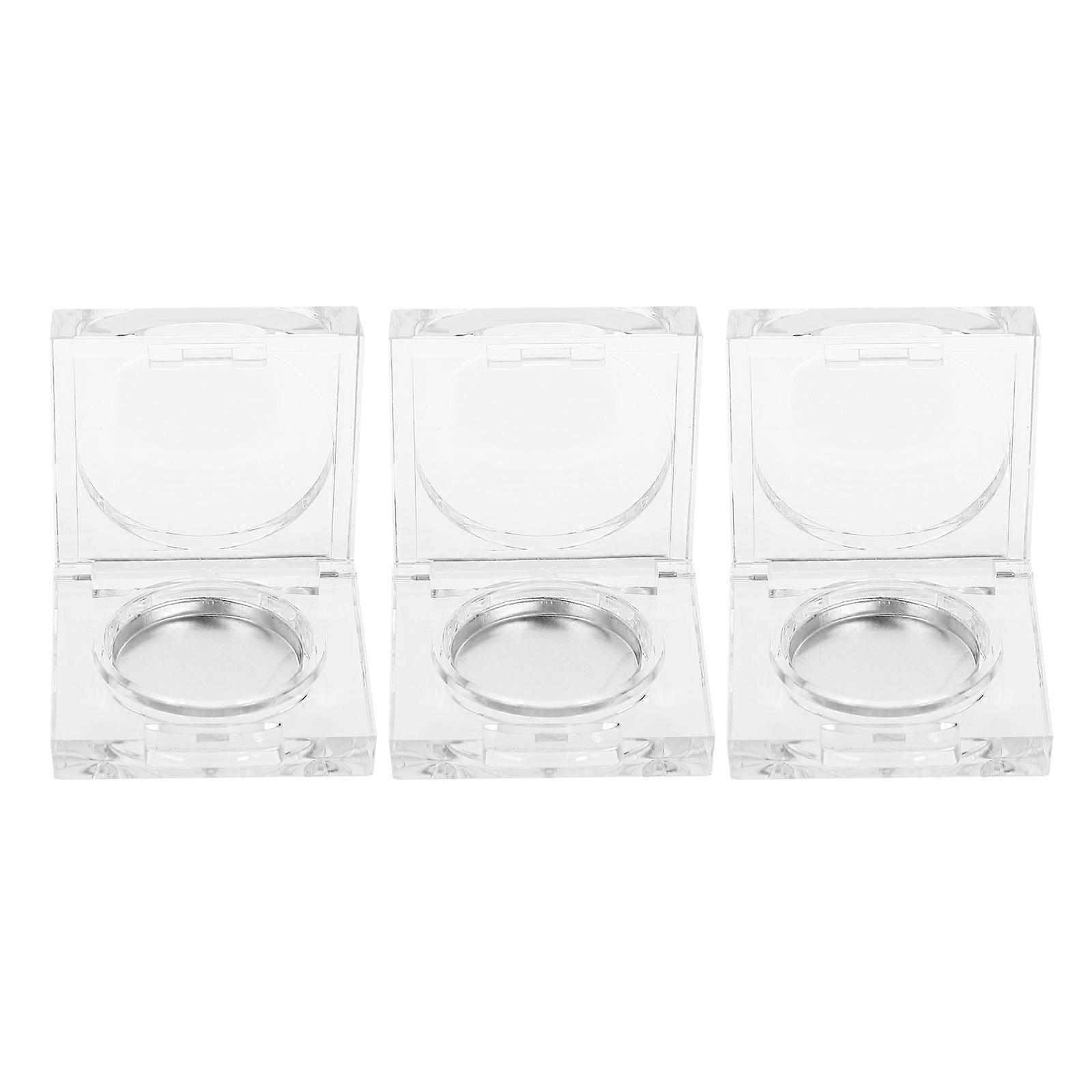 Cosmetics Tray Plastic for 30Pcs Transparent Eyeshadow Blusher Cases
