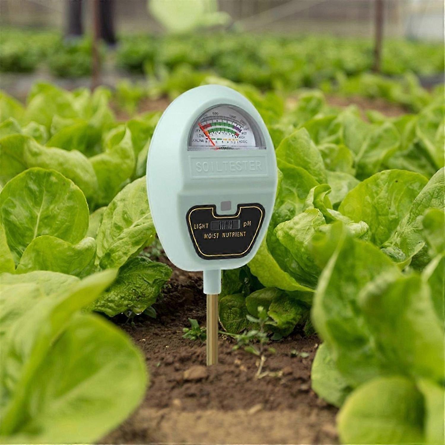 4-in-1 Soil Moisture Meter, Soil Moisture/Light/Nutrients/PH Meter