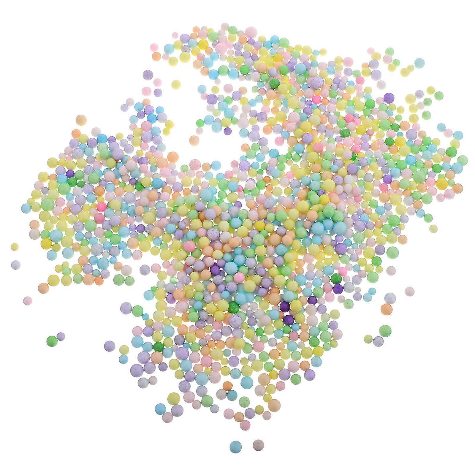 Bean Bag Beads Colorful Foam Balls for Crafts 3Pcs DIY Filler Stuffing