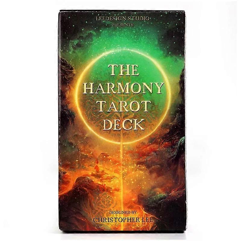 New The Harmony Tarot Deck 78 Uniquely Design Cards Created By Harmonizing The Two Worlds of AI and Human Creativity Board Games