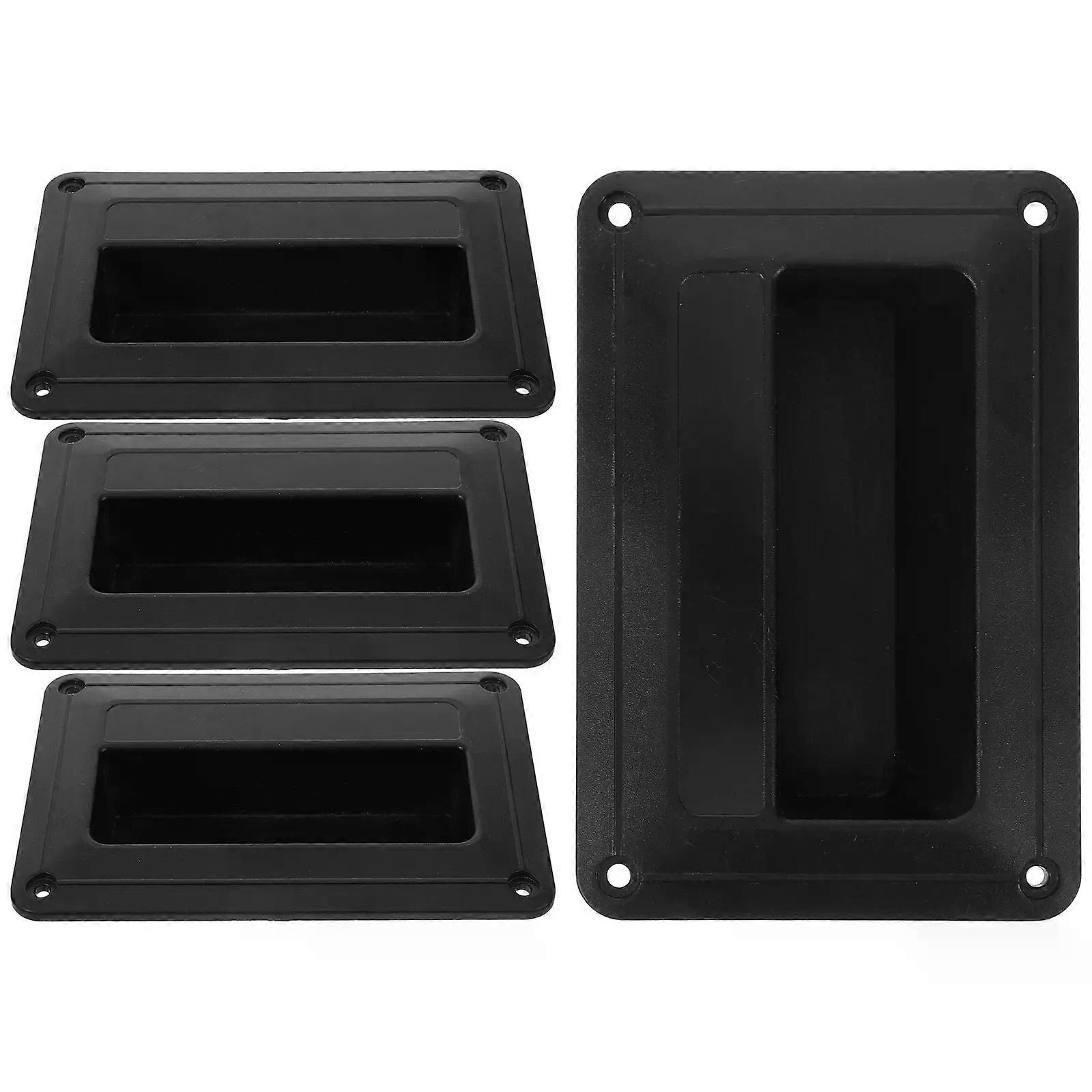 4 pcs Speaker Side Handle Small Plastic Handle Audio Speaker Handle for Replacement Recessed Speaker Handles Accessories