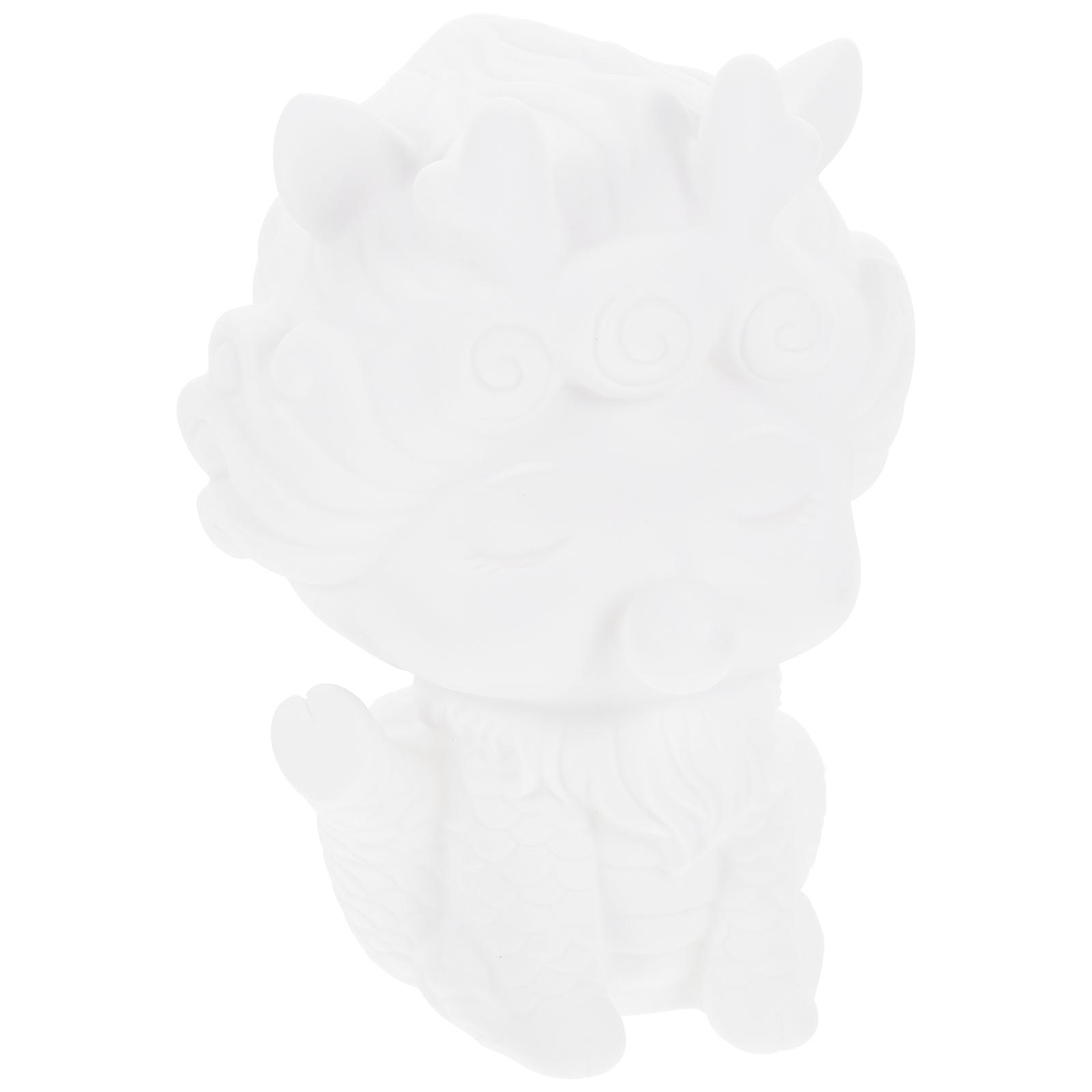 Coin Bank Unfinished Toy for Kids 2Pcs DIY Graffiti Change Container