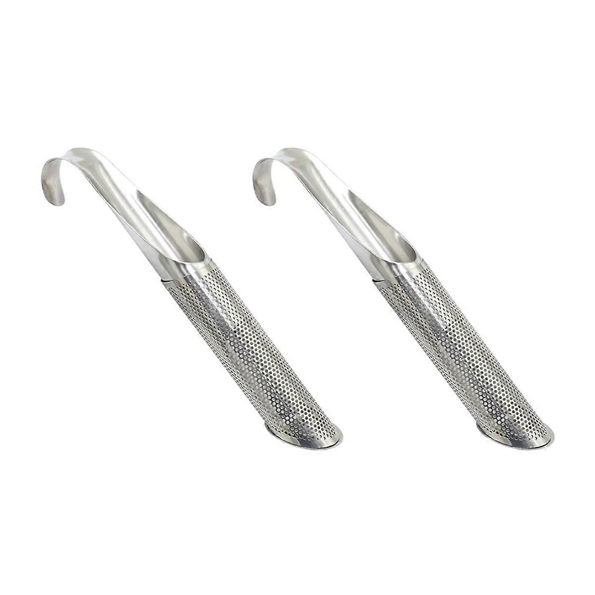 Tea Filter Pipe Shape Loose Leaf Diffuser Tea Strainer Steel Infuser