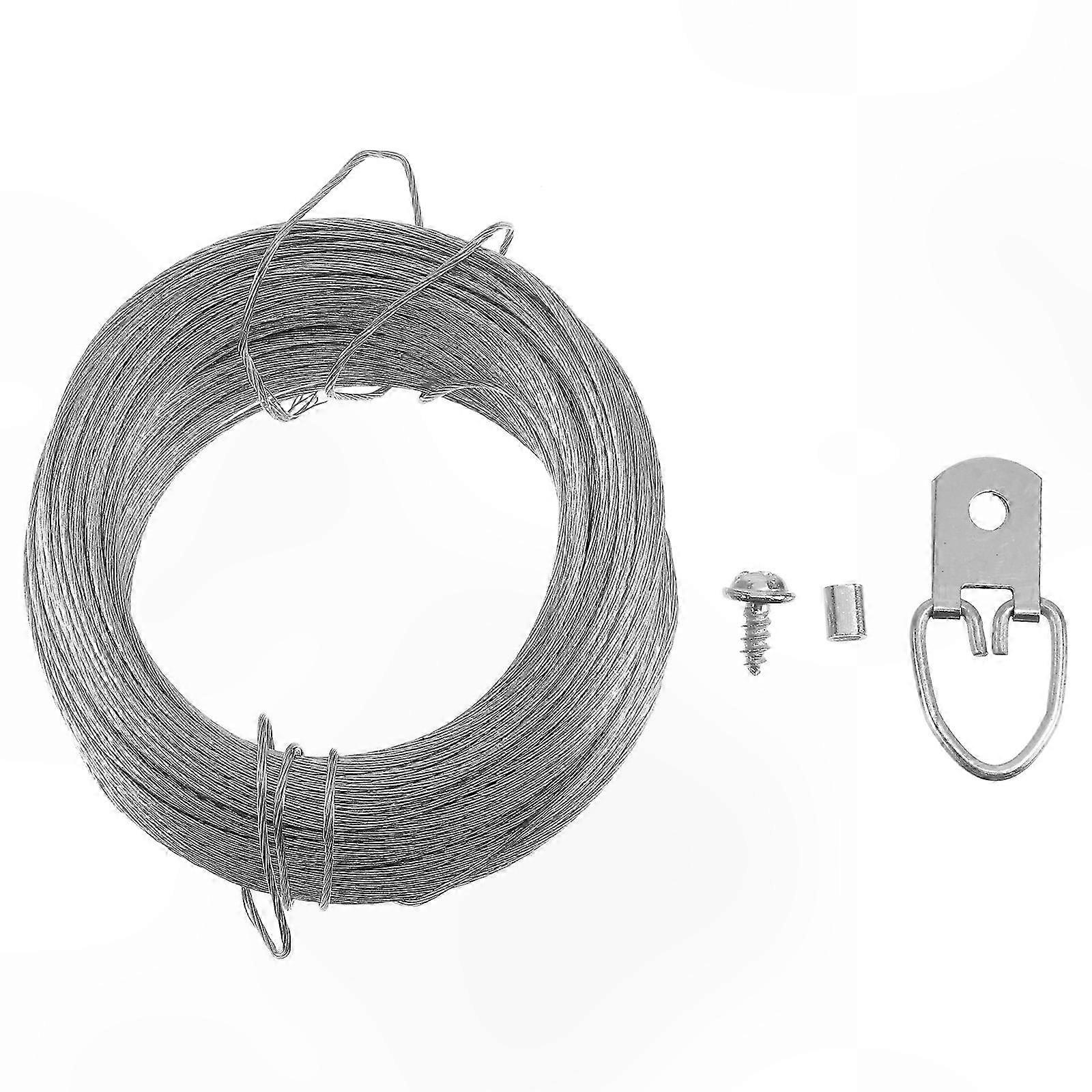 Wire Picture Hanging Kit for Art Displays and Photo Frames Rope Hangers