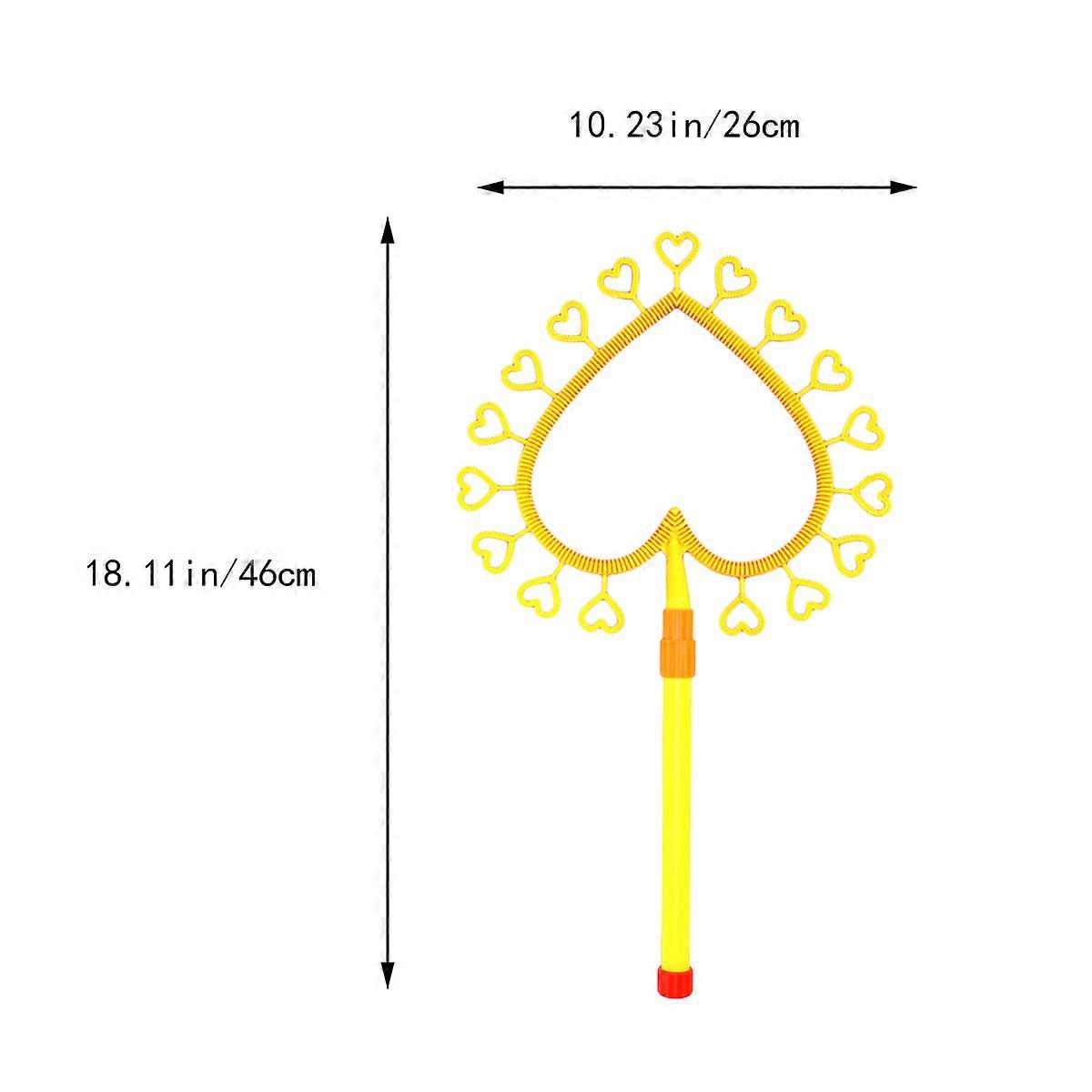 Bubble Stick for Kids Kids Bubble Maker with Heart Shape Fun