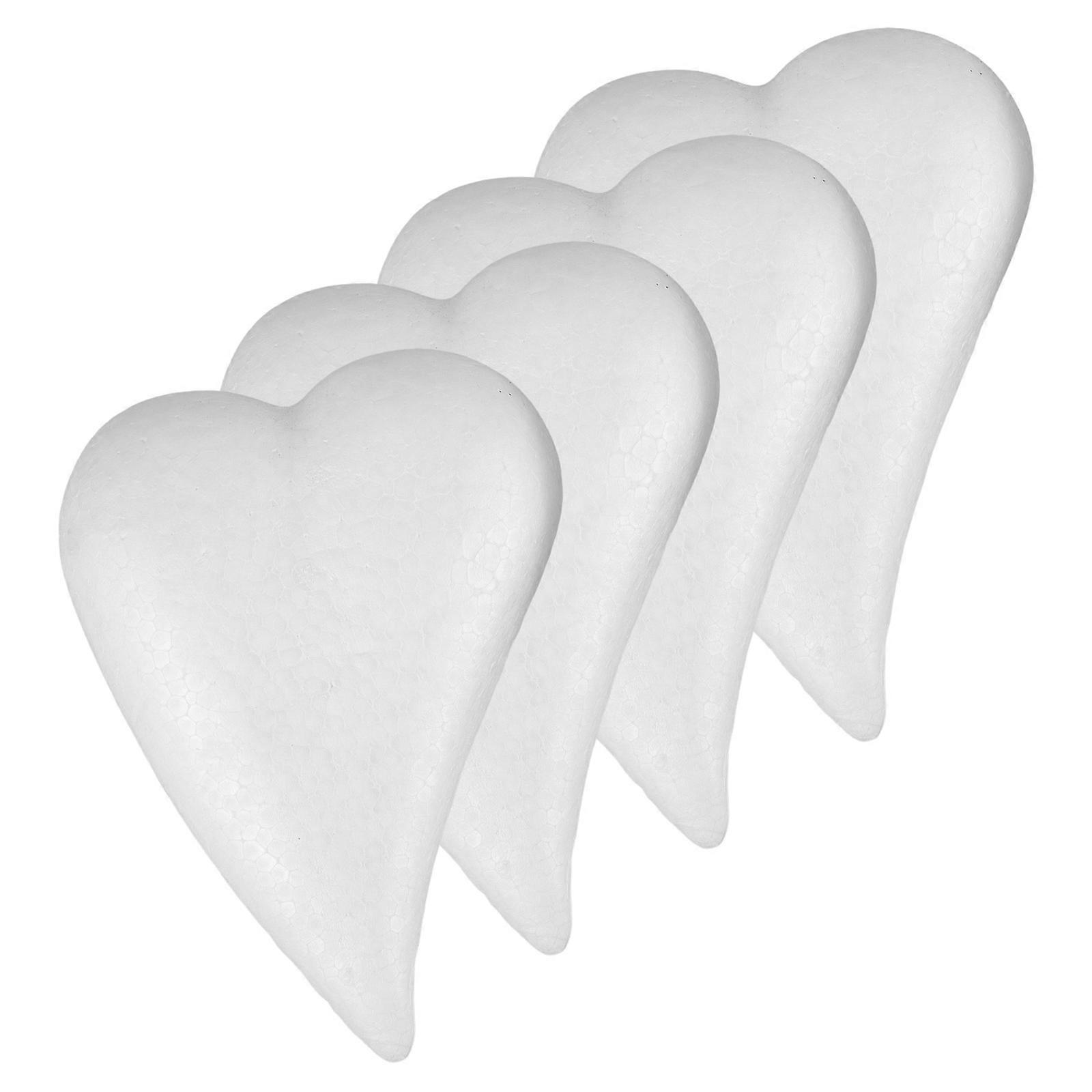 Heart Shape DIY Decorative Foam For Wedding Stage Show Adult Use 8 Pcs Easy To Operate Crafting