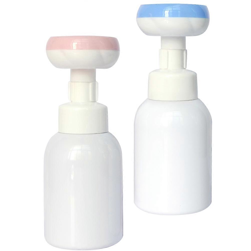 Bathroom Soap Dispenser Foaming Bottles Plastic Pump Bottles for Storage Use 4Pcs