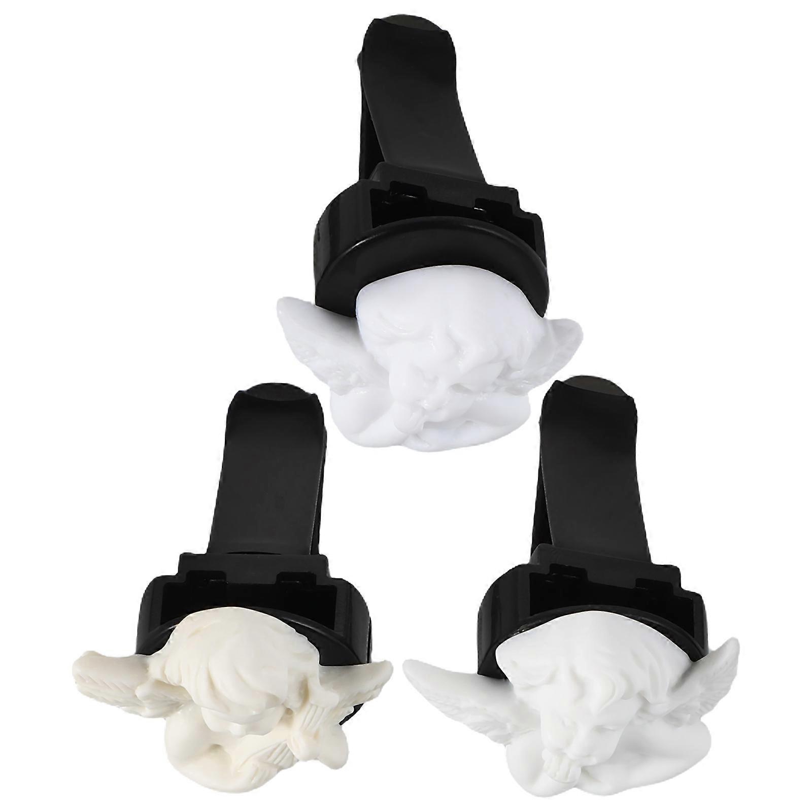 Angel Design Car Air Vent Diffuser Clip for Car Interior 6Pcs Resin