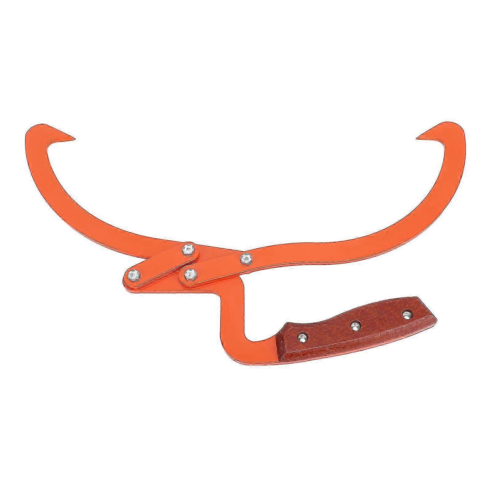 13.8in Log Tongs Logging Skidding Tongs Anti Slip Grip Log Lifting Handling Dragging Carrying Tool 2025