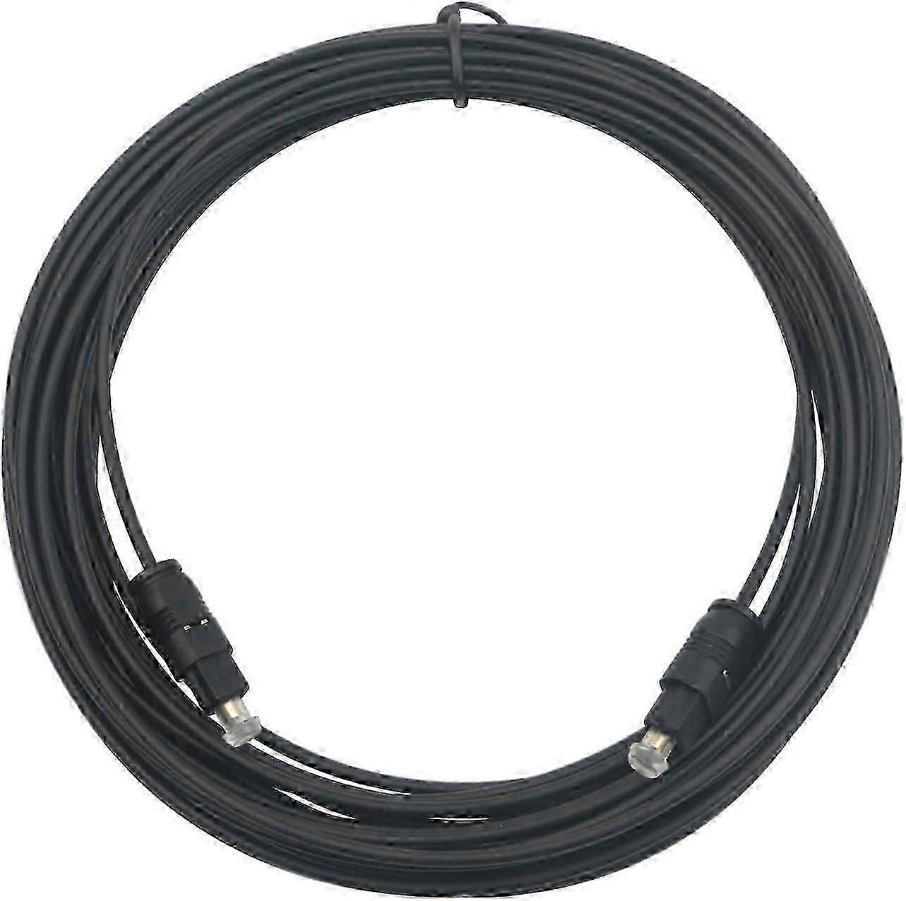 10M Black Digital Fiber Optical Audio SPDIF TosLink Cable