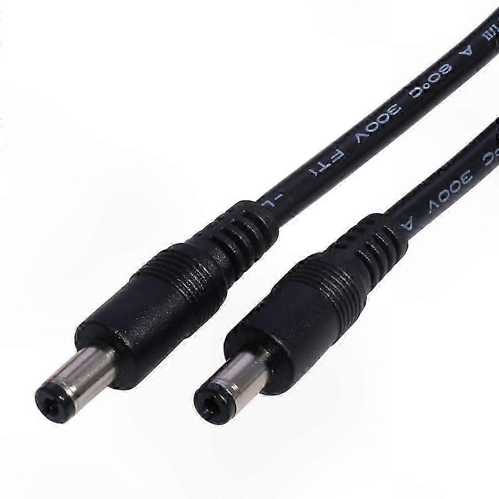 Adaptérový konektor DC 5,5x2,1 mm samec-samec