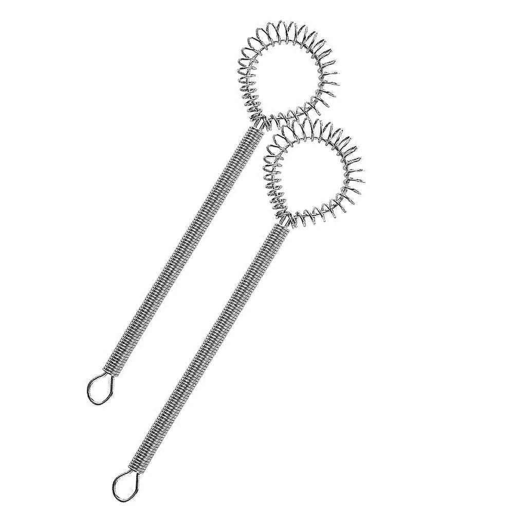 Cooking Baking Whisks Round Spring Shape Practical Beaters For Home Use 2Pcs