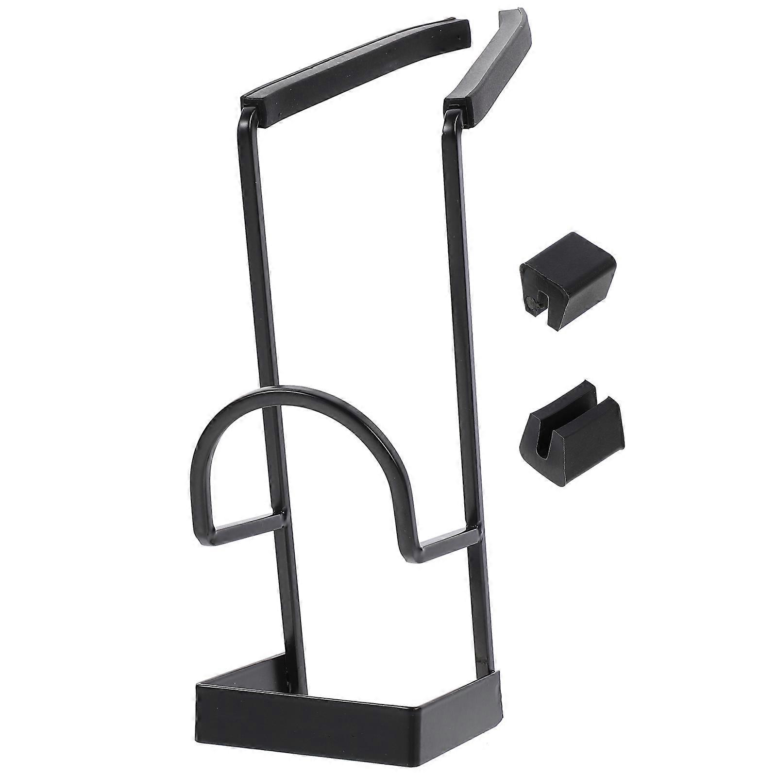 Practical Kitchen Storage Rack Sponge Holder for Sink Organizer Black