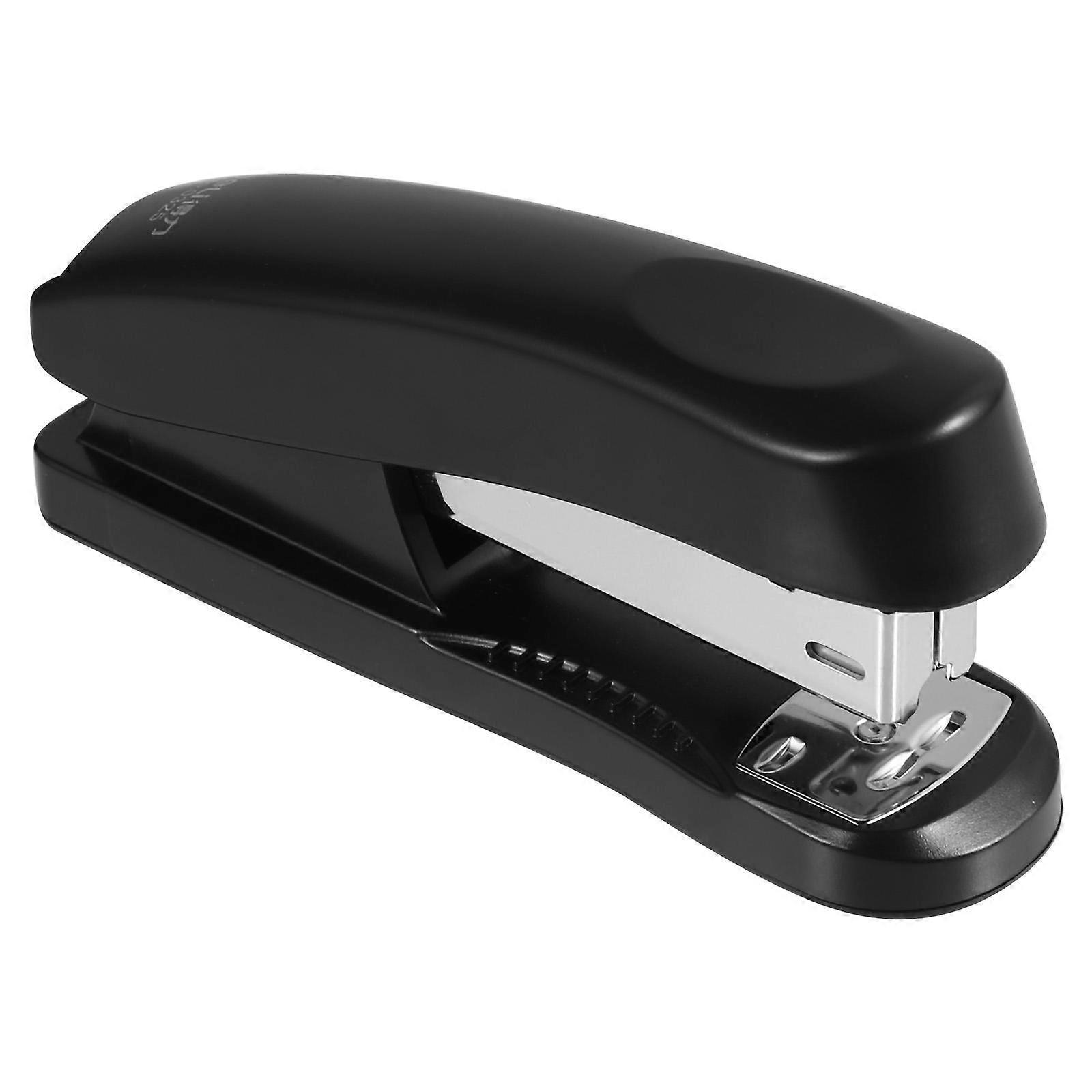 Black Stapler Stainless Steel Stapler for Stapling 8Pcs Book Binding Tool
