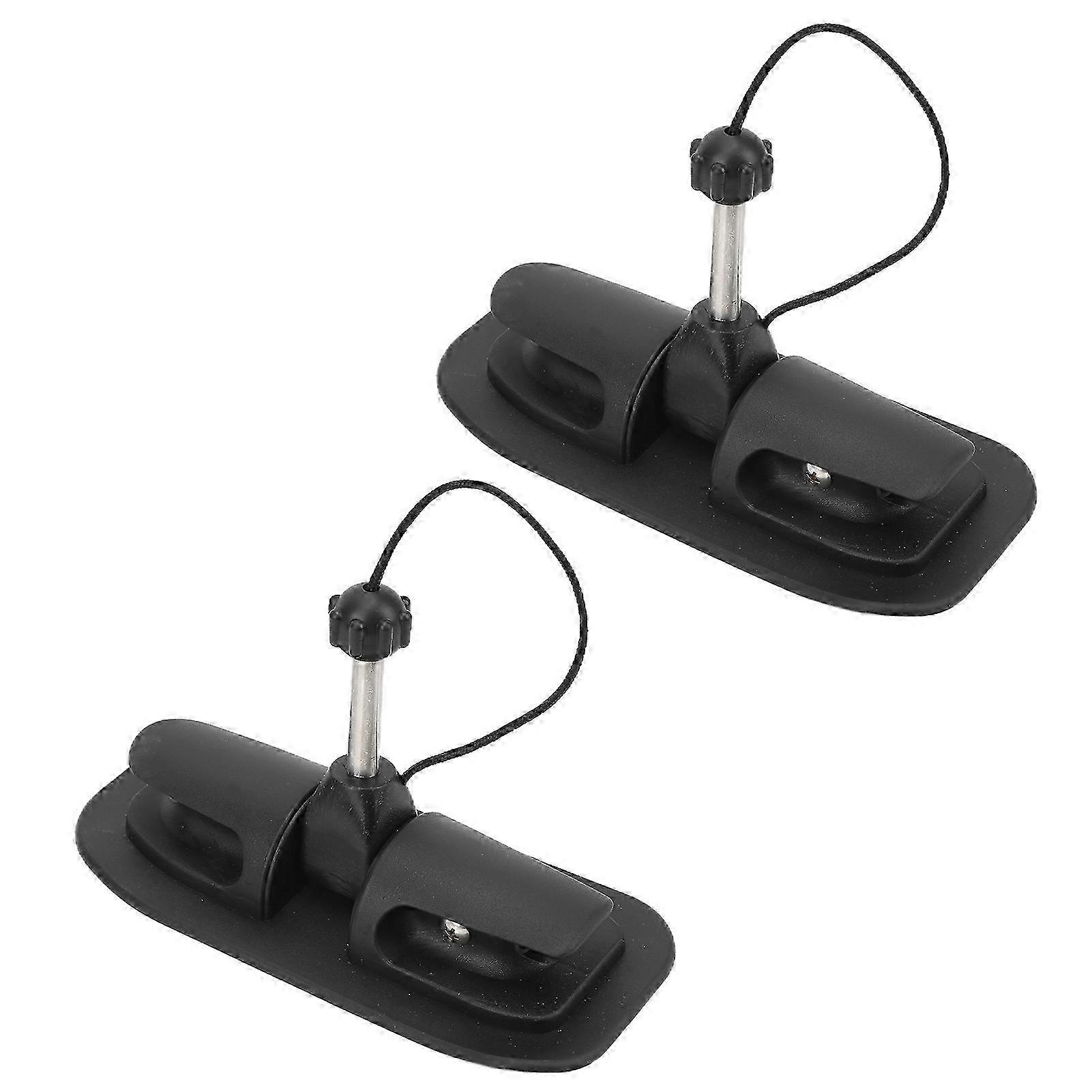1 Pair Oar Holder Paddle Lock Support Universal For Inflatable Boat Kayak Canoe Dinghy Raft 0.4in Iron Core