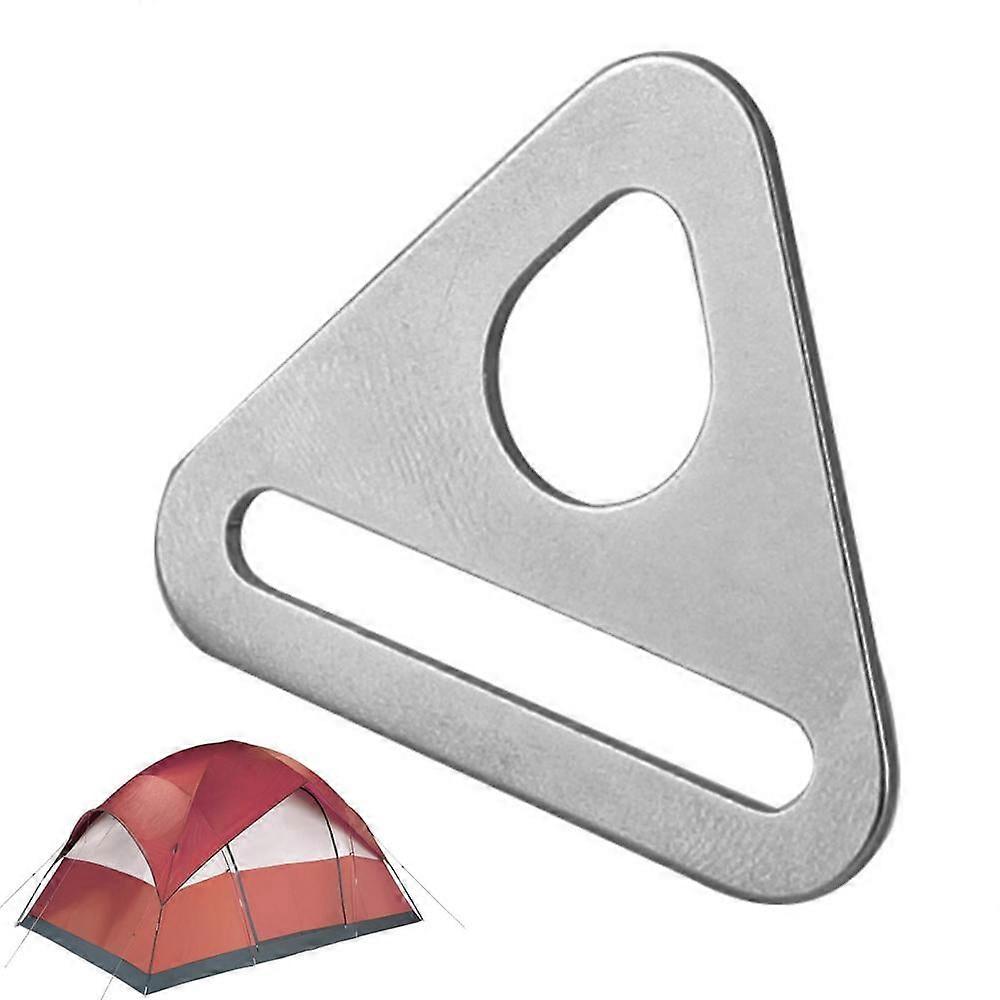AIXING Tent Triangle Buckle - Secure Slider, Swivel Clip, Ring Snap Hook & Adjuster for Suspenders, Belt, Bag Strap, Webbing