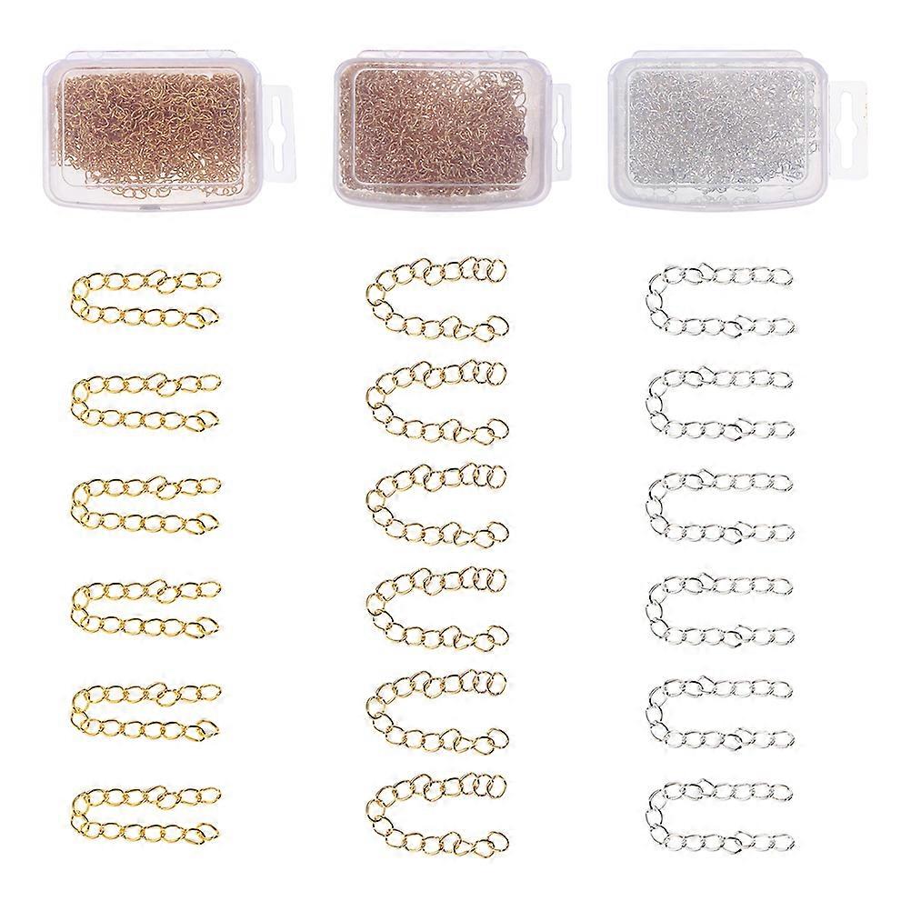 Necklace Extender Chain Extension Chains for Decoration 3 Boxes Bracelet Chains
