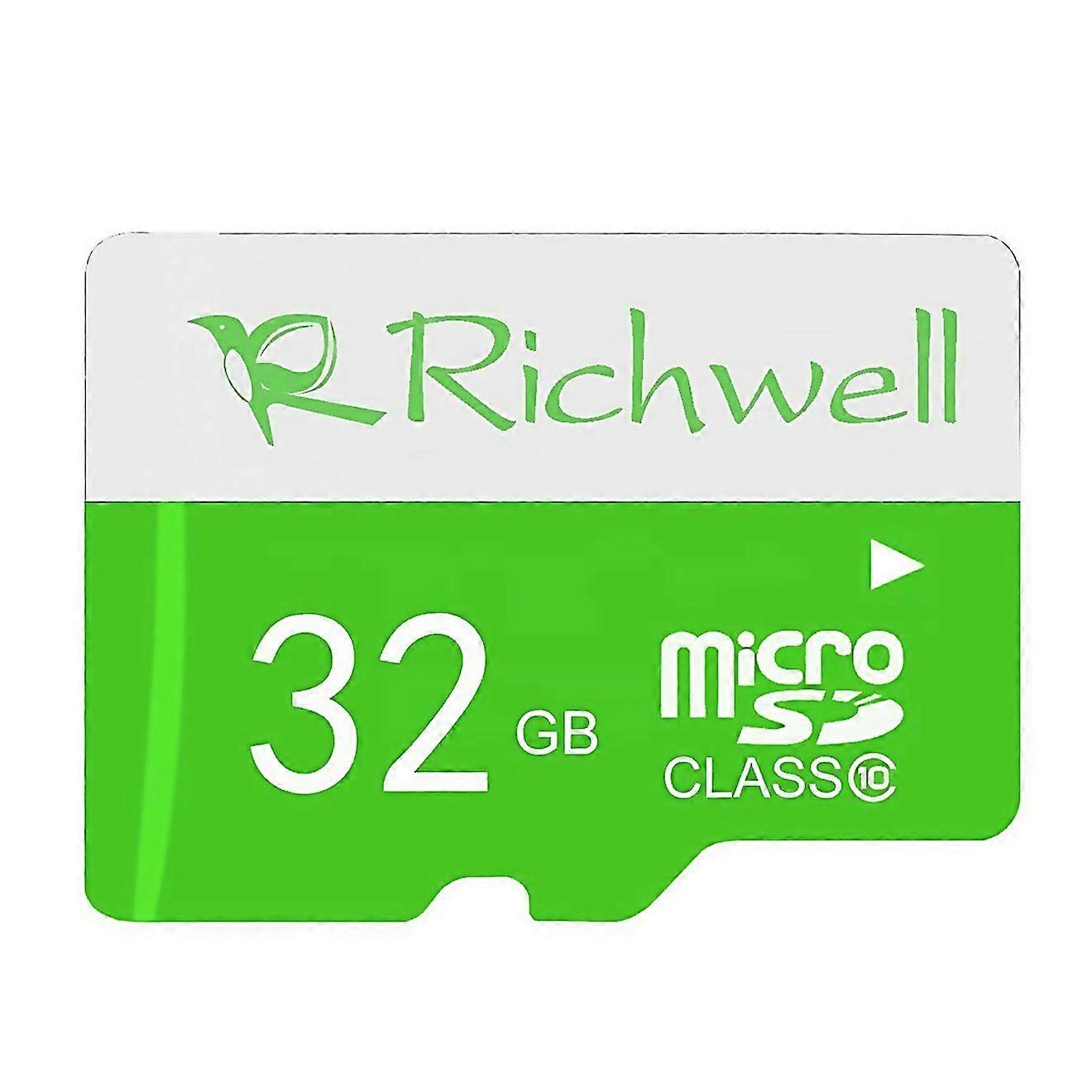 For Richwell 32gb High Speed Class 10 Micro Sdtf Memory