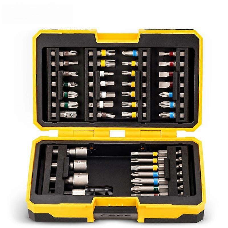 Screwdriver Batch Bit Drill Set, Accessory Storage Box