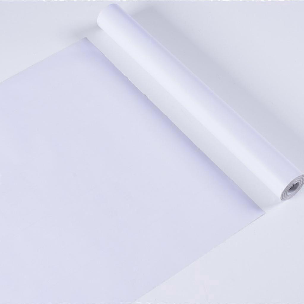 Solid Color Waterproof PVC Self Adhesive Wall Sticker Panel Wallpaper Kids Bedro