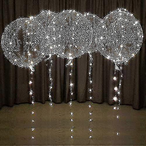 20 globos de cumpleaños, globos de helio, globos LED coloridos