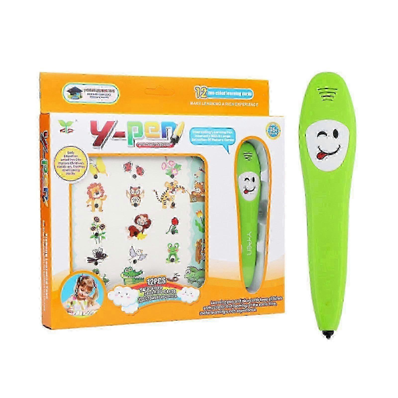 25-26 Kids English Learning Book with Interactive Pen - Smart Talking E-Book for Cognitive Development, Sounds & Songs
