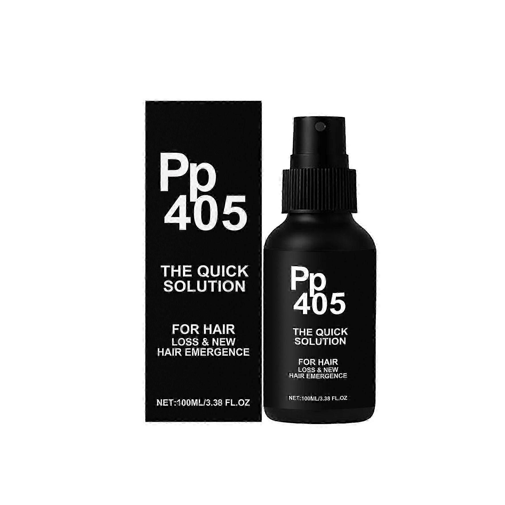 1-3 תרסיס צמיחת שיער PP 405, טיפול נגד נשירת שיער, נספג במהירות ולא שומני, טיפול שיער מזין לכל סוגי השיער