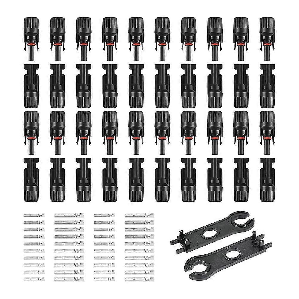 20pairs Solar Panel Connectors