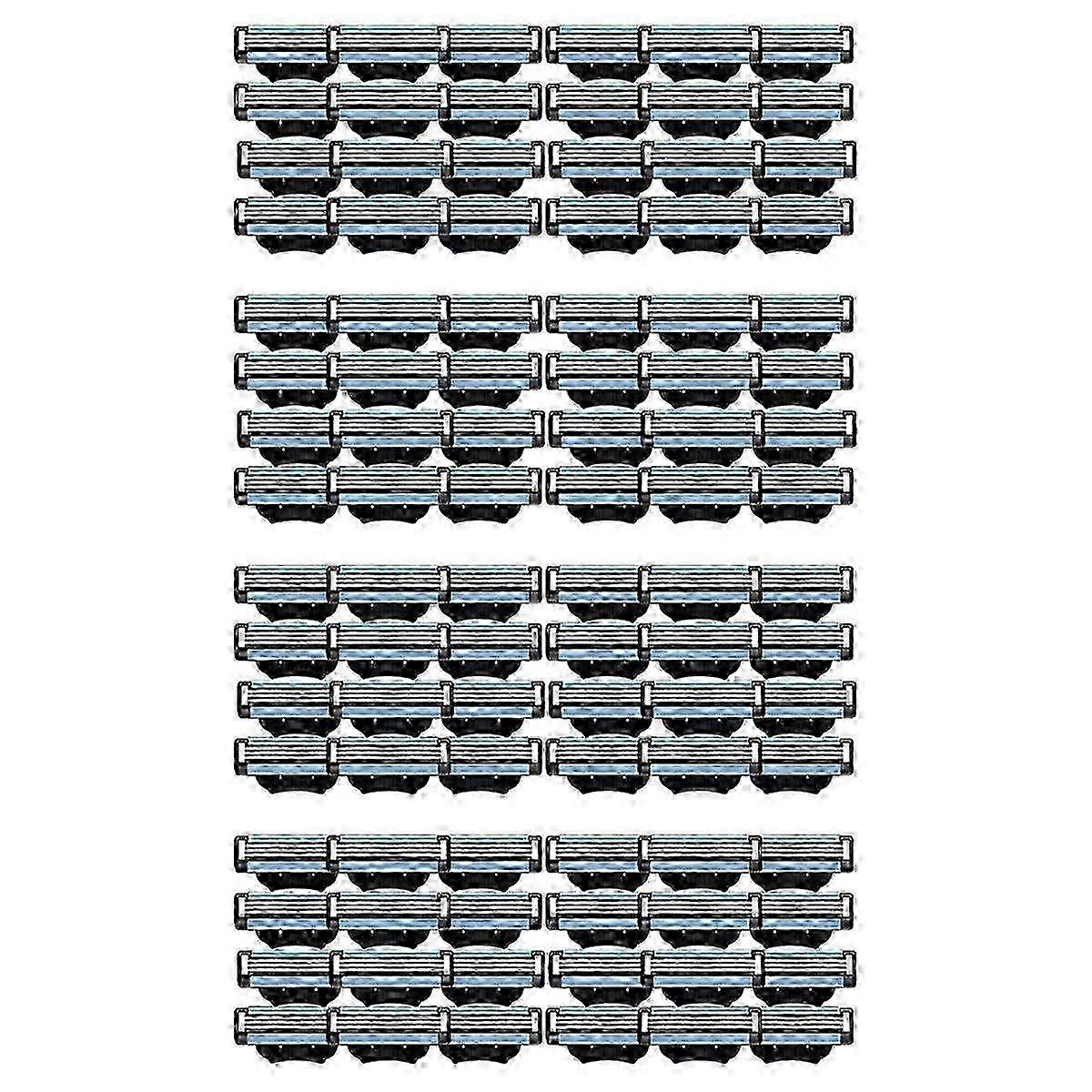 96PCS Mach 3 Razor Blade Refills, Compatible with Gillette Mach 3 Men's Razor Replacement Cartridges