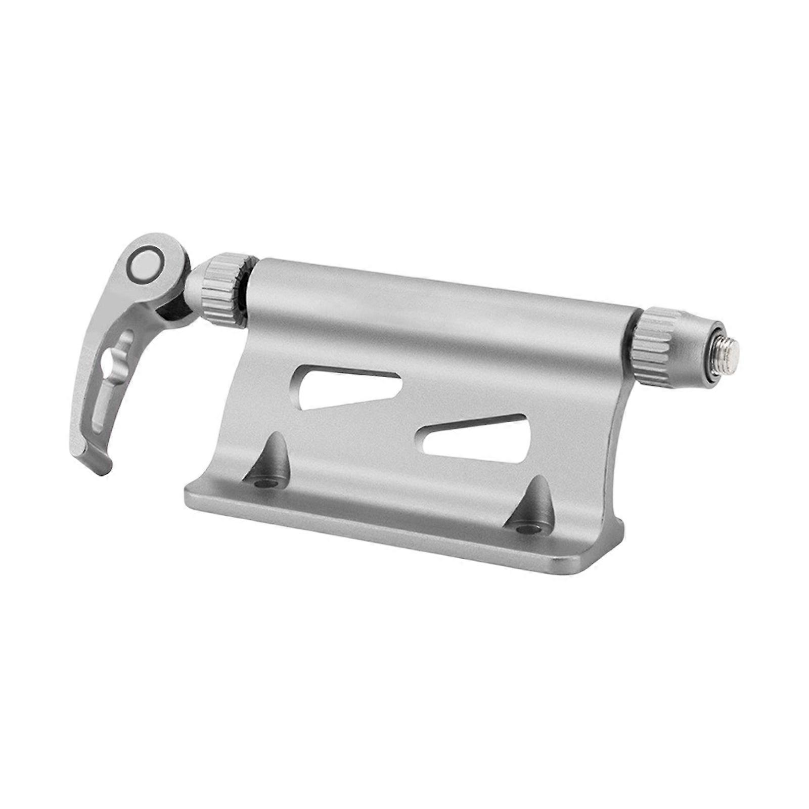Light Weight Aluminum Alloy Bike Fork Fixation Brackets Easy Installation Quick Releases For Multiple Bicycles Types  silver
