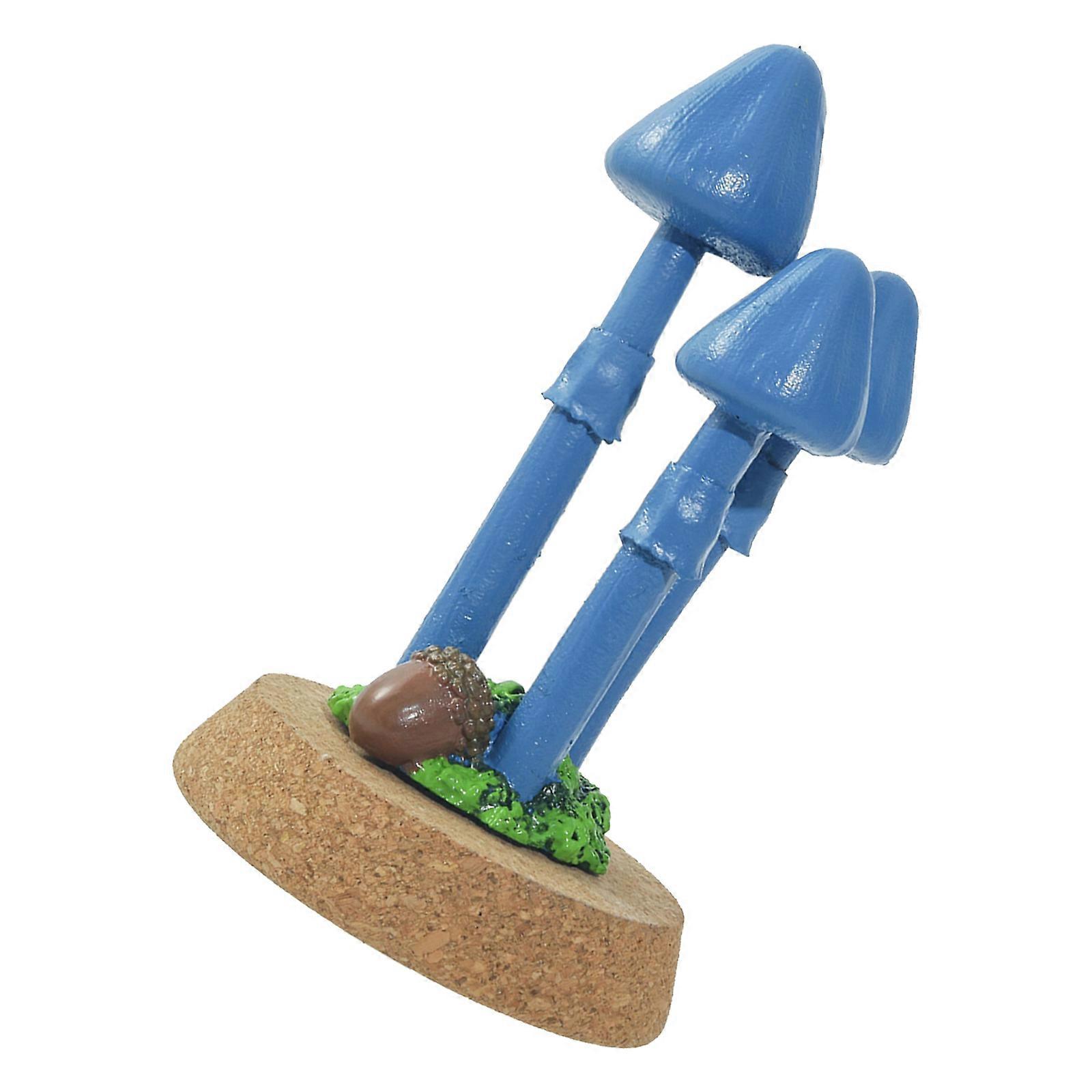 Artistic Resins Mushroom Planter for Home Office Decoration Unique Garden Sculpture With Smooth Multicolor