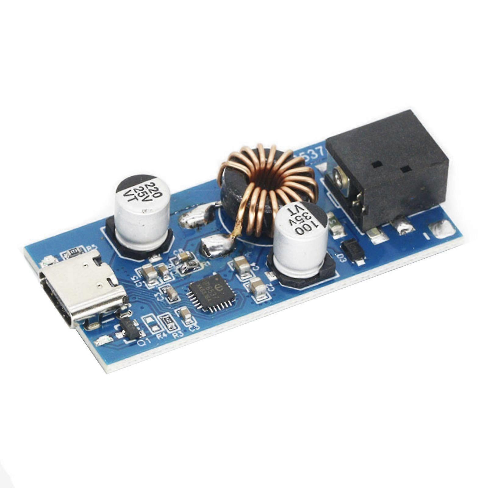 Compactly 30W Charging Board PD3.0 QC3 PPS Supported Intelligent Current Adjustment High Efficiency Metal Heat Sink Multicolor