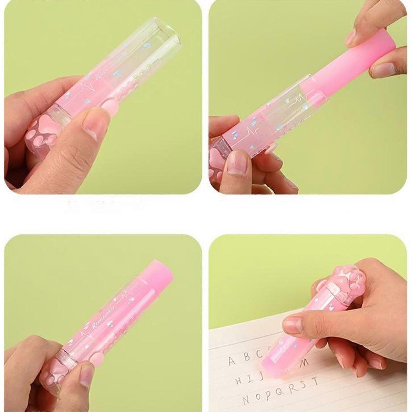Retractable Eraser Cat Shaped Eraser Tool Kit For Home