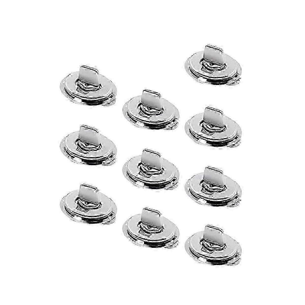 Turn buttons for boats and caravans, twist lock fastener for marine use