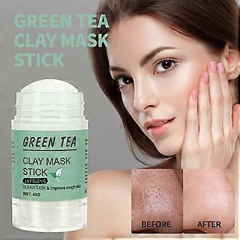 Maschera stick all'argilla e tè verde Jaysuing: deterge, restringe i pori, attenua le imperfezioni e rimuove i punti neri