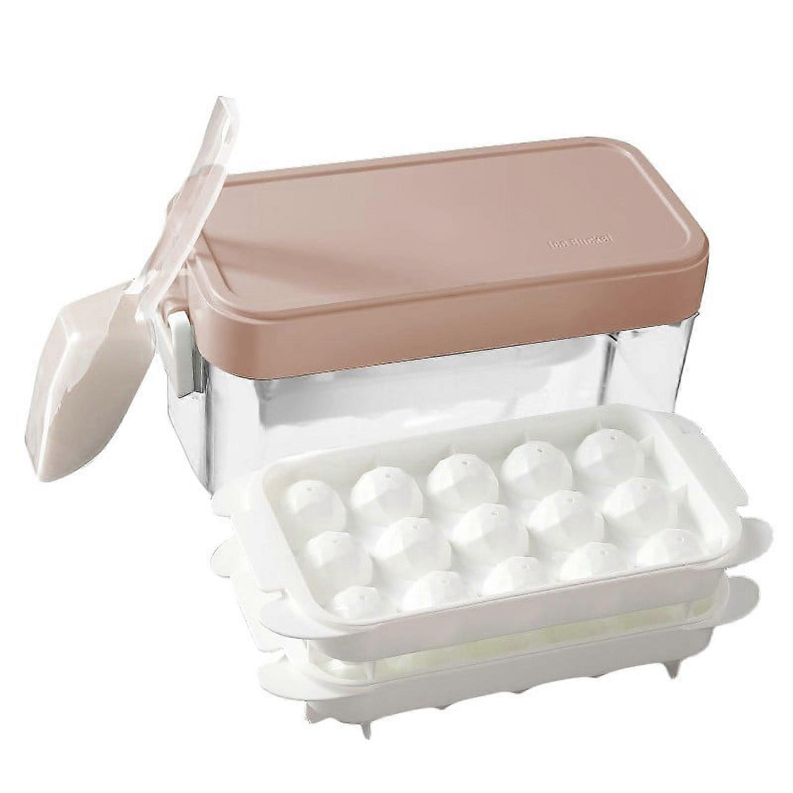 Uclet Ice Cube Mold with Lid & Storage Box - 28Pc Silicone Tray, Splash-Proof, Easy Release, Compatible with Uclet Accessories