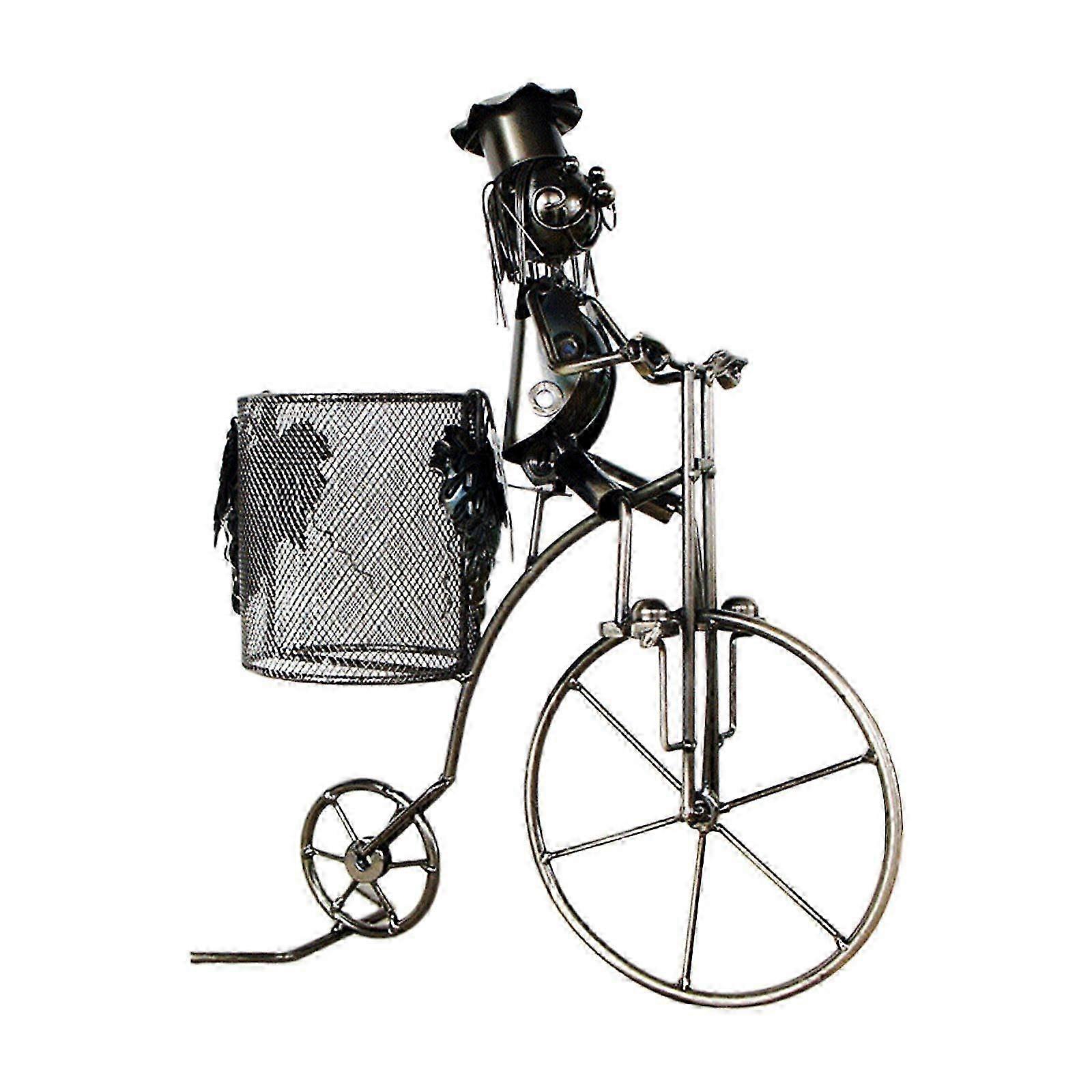 Bike Shape Wines Bottles Holder Bar Cabinet Display Stand Shelf Desktops Unique Wines Rack Table Decorations Cs