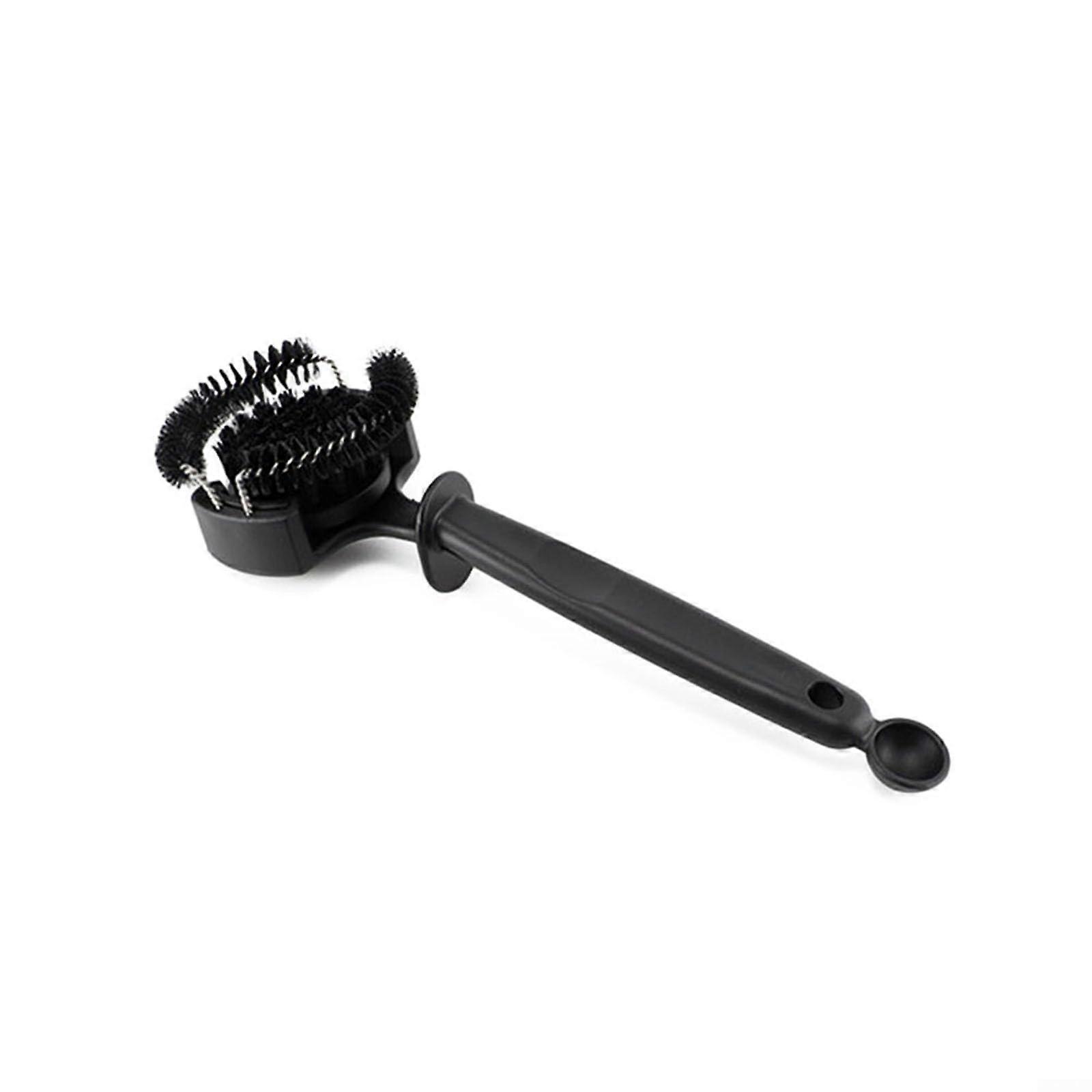 Espresso Machine Grouphead Cleaning Brush with Ergonomic Handle for 58mm and 51mm Portafilters (51mm)